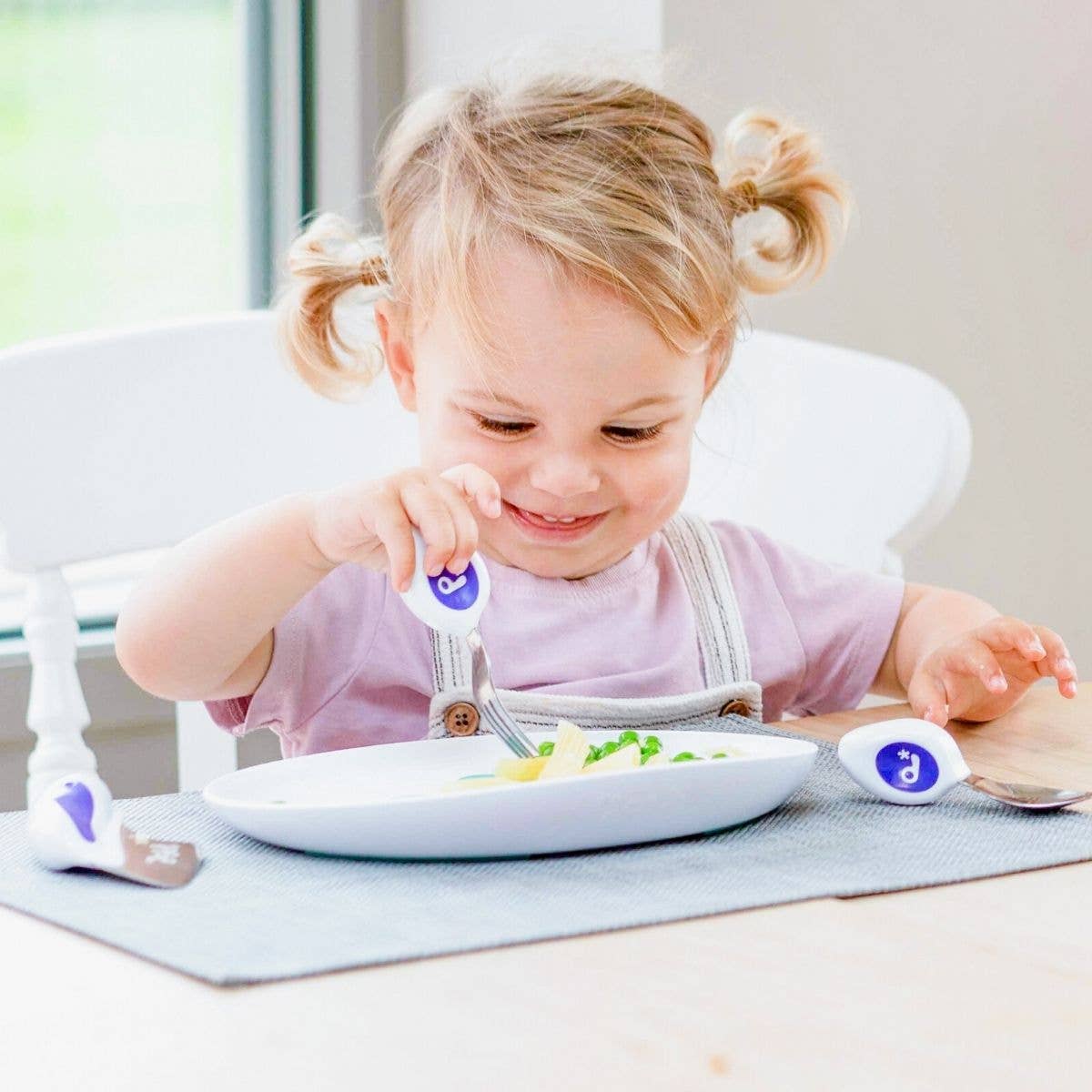 Doddl toddler spoon, fork & knife cutlery set - Image 13