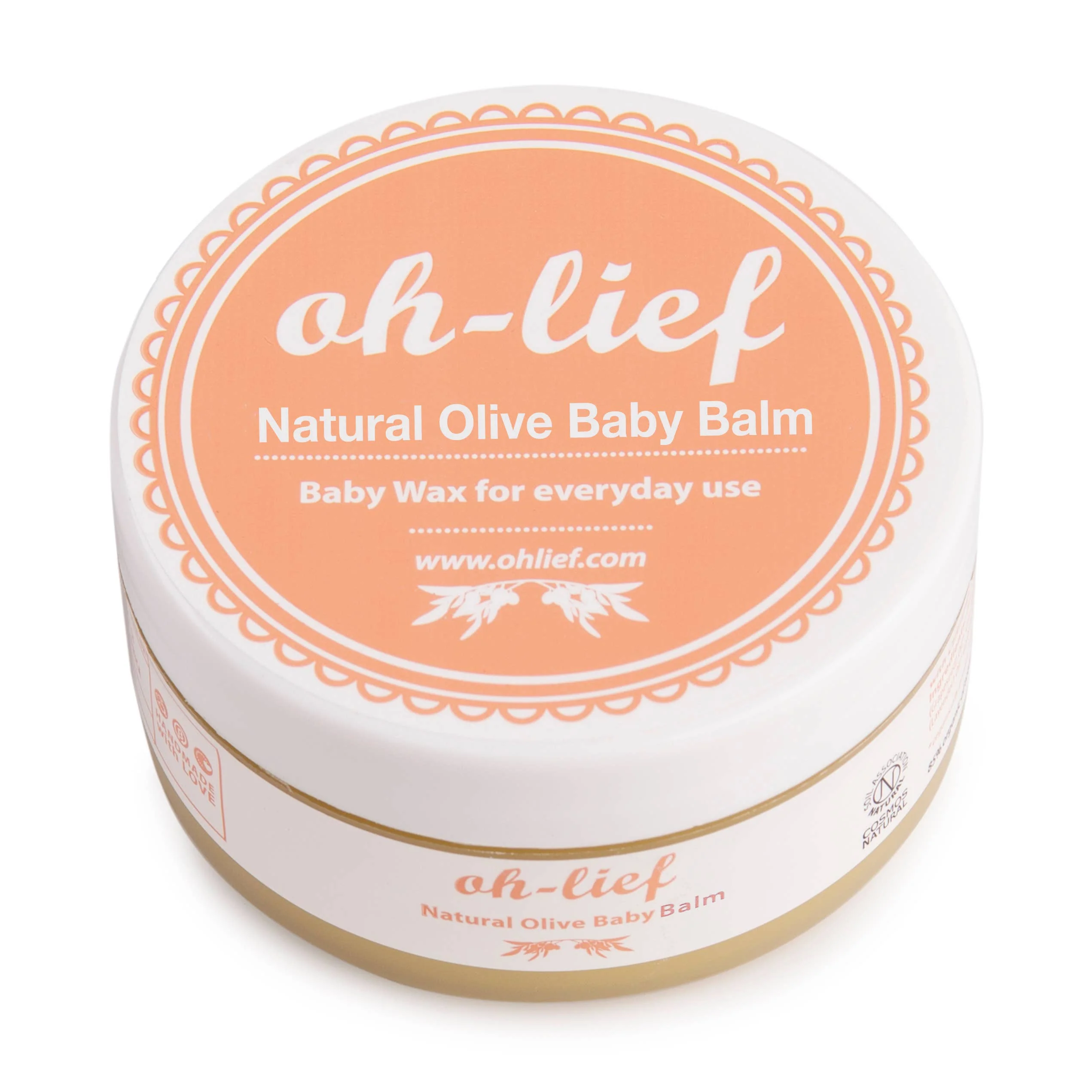 Oh-Lief Natural Olive Baby Balm 100ml - Image 3