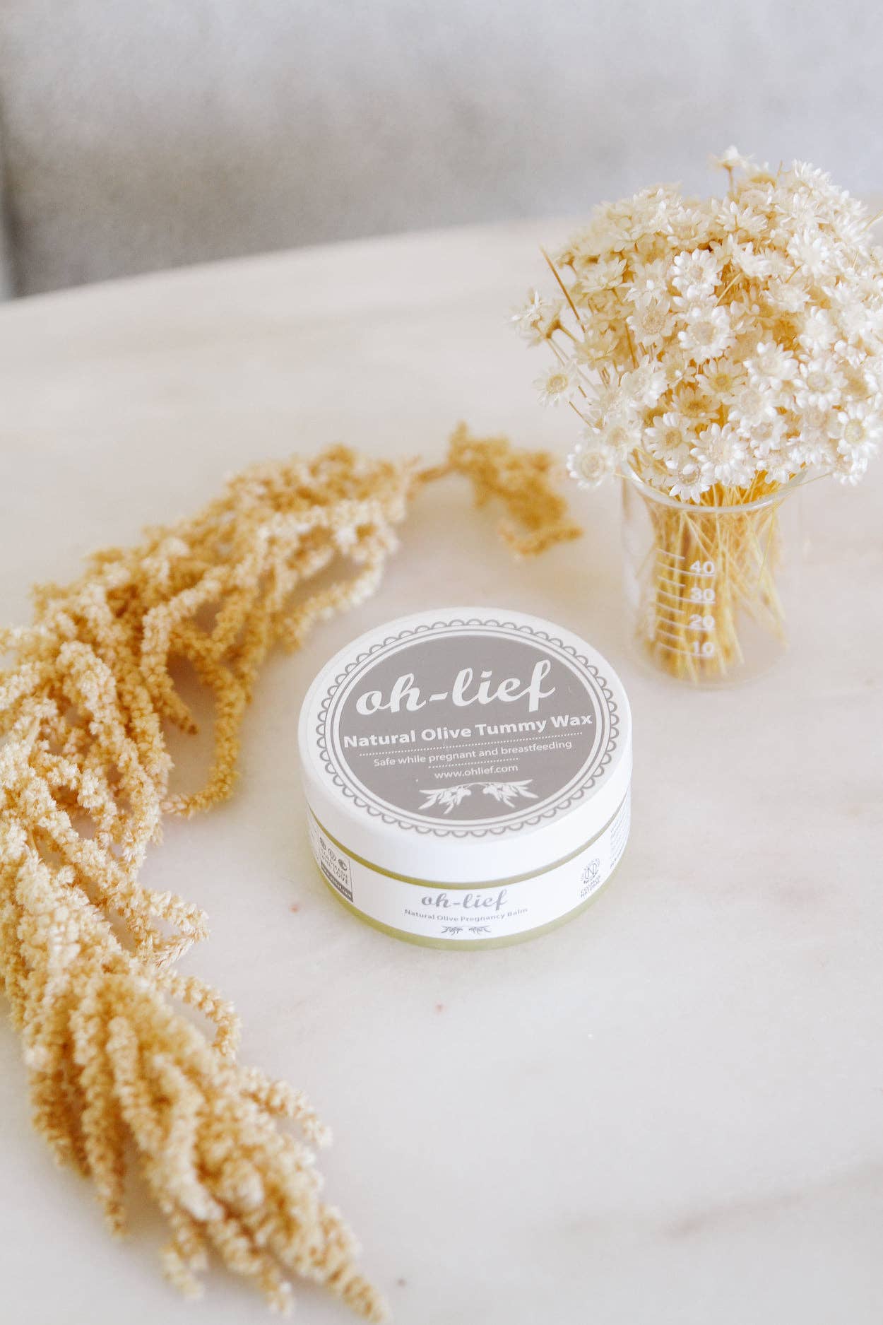 Oh-Lief Natural Olive Pregnancy Balm 100ml - Image 5